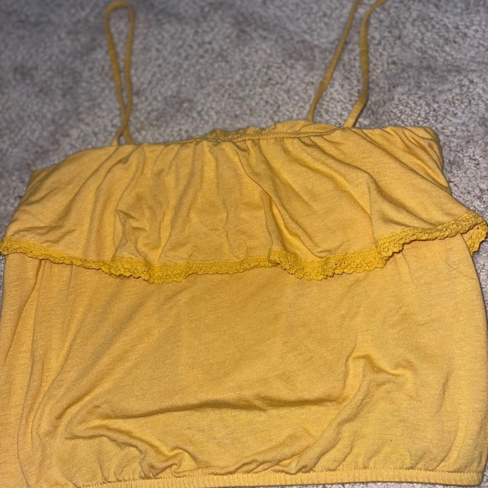 American eagle cropped tank top